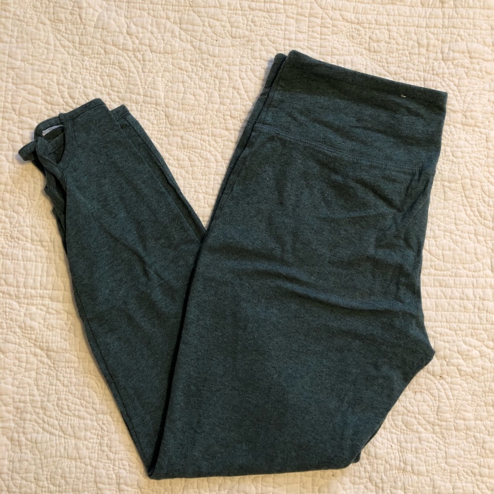 Cropped Gray/Blue Mossimo Leggings